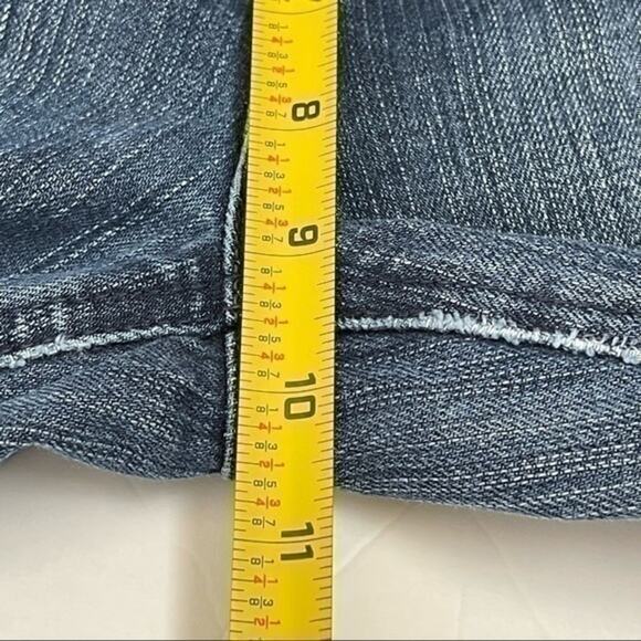 Calvin Klein Mid Rise Medium Wash Boho Festival Boot Cut Jeans Size 6 - Picture 10 of 11